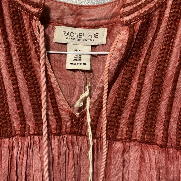 NWT Rachel Zoe Boho Top Tank size XS - Picture 3 of 8